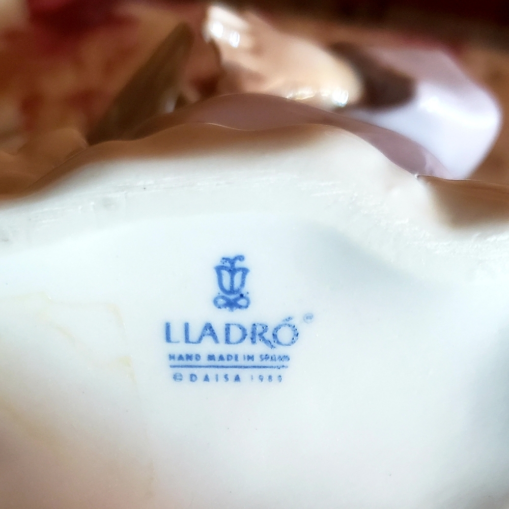 LLADRO Angels - Angelito Pienando al Compañero #5.727 - 1989 VTG - Picture 14 of 16
